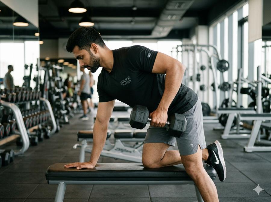 Single-Arm Dumbbell Row demo thumbnail
